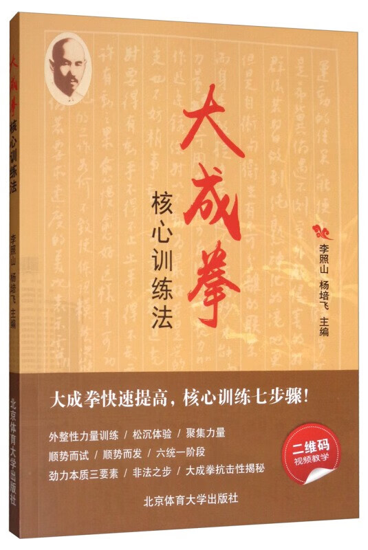 大成拳：核心训练法（含二维码视频教学）李照山 杨培飞 北京体育大学出版社