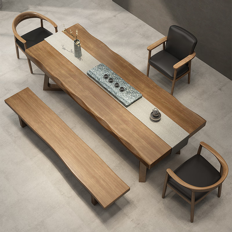 现代视觉 实木茶桌椅组合在哪里能够购买到？插图