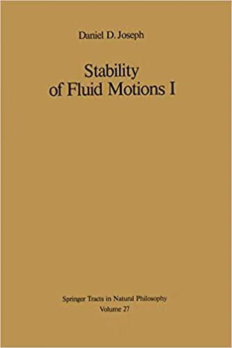 预订Stability of Fluid Motions I