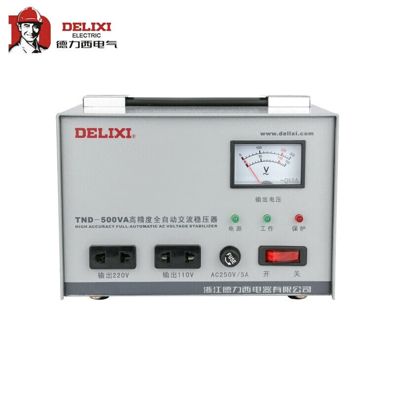 德力西 交流稳压器 tnd-10kva-l(单相)超低压110-250v 1个价