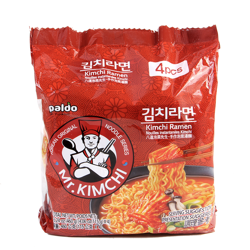 paldo韓國進(jìn)口八道 方便面拉面速食泡面 韓國干拌面130g*5