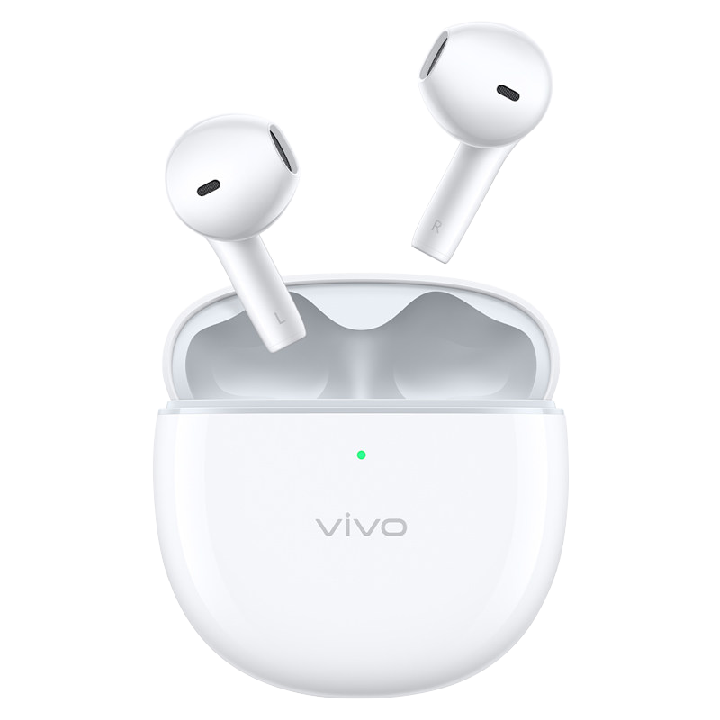 vivo tws Air真无线蓝牙耳机半入耳式AI通话降噪X80立体声音乐运动游戏iqoo9苹果华为 元气白10052077688899