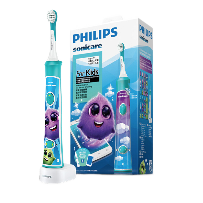 �����֣�PHILIPS����ͯ�綯��ˢ С���ӿ� ��������������ˢ(��ˢͷ*2)2������ ��ͯ��������