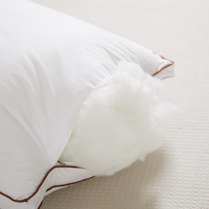 恒源祥 纯棉面料抱枕芯白色立体边沙发抱枕家用汽车背靠 纯棉立体边抱枕靠枕（白色）一对 60*60cm