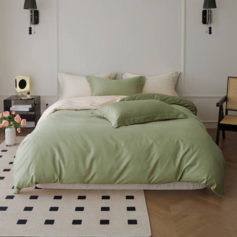 AIDLI �����ļ��״���100֧�½������޴�ɫȫ��˫���׼� �±����� 200*230cm�ļ���(1.5/1.8m��)