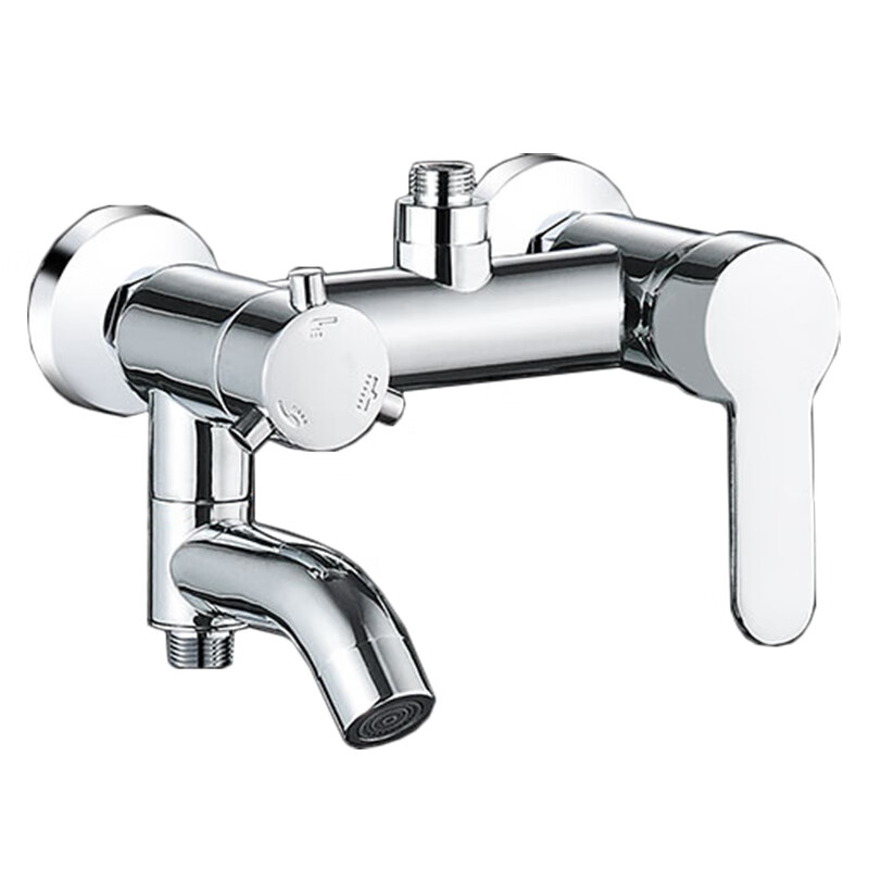 淋浴花洒水龙头 配件开关冷热暗装混水阀卫浴室淋雨三挡洗澡器 加厚