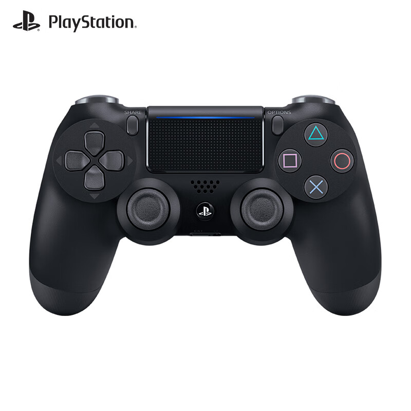 索尼（SONY）【PS4自营】PlayStation 4 无线游戏手柄（黑色）