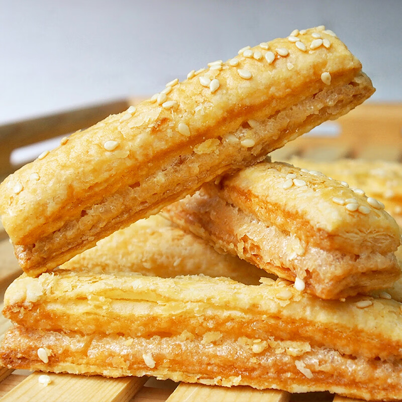 食在过瘾千层酥168g成都特色小吃文殊院街酥饼网红传