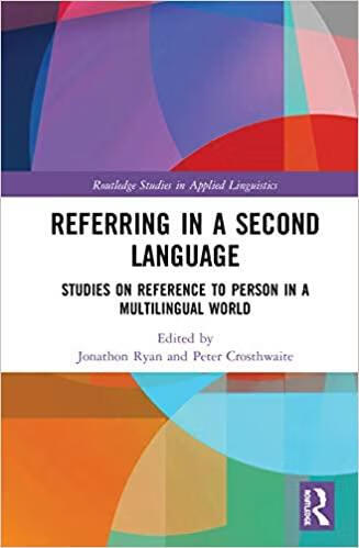 预订 referring in a second language: studies on reference to