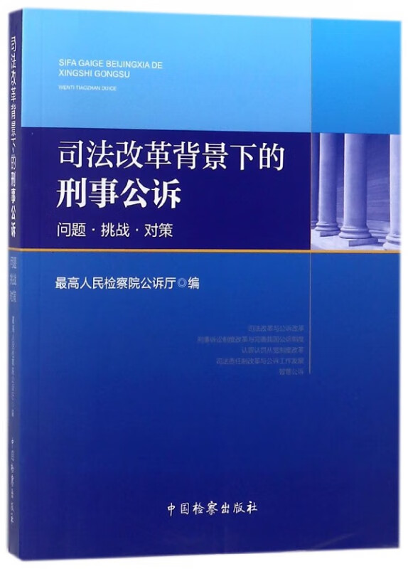 司法改革背景下的刑事公诉(问题挑战对策)