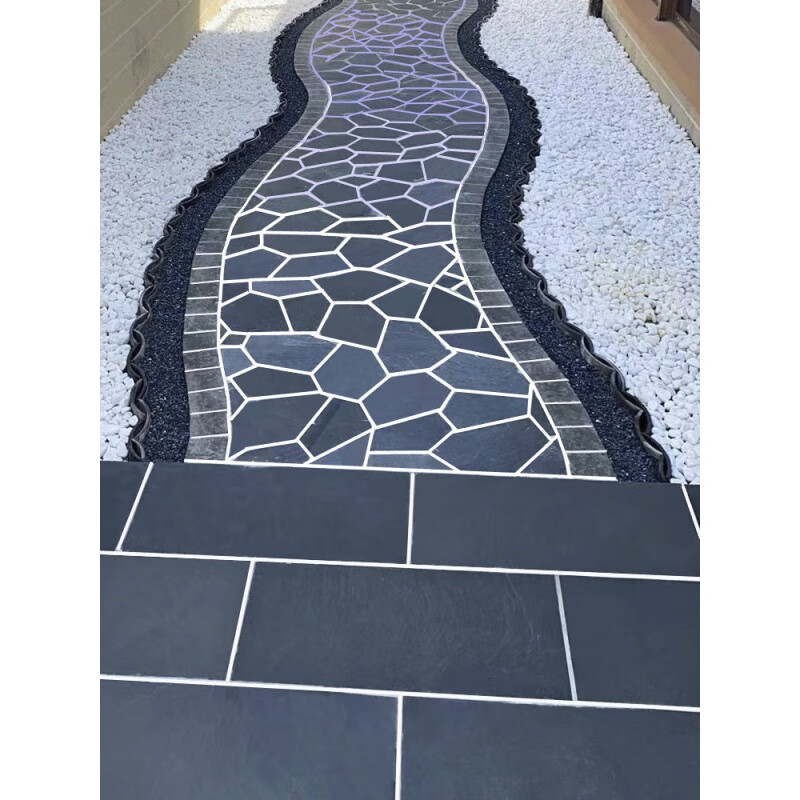 嗣音青石板别墅庭院花园阳台院子露台地砖仿古户外室外广场砖滑天然