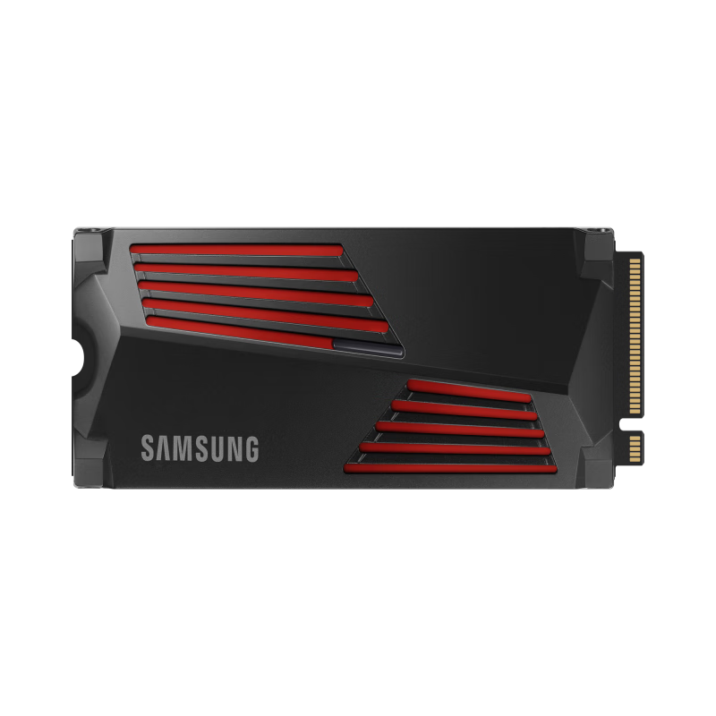 三星（SAMSUNG）1TB SSD固态硬盘 M.2接口(NVMe协议PCIe 4.0 x4) 990 PRO With Heatsink散热片版 台式机 PS5