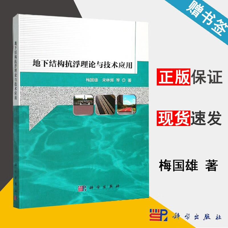 包邮 地下结构抗浮理论与技术应用 梅国雄 宋林辉 科学出版社