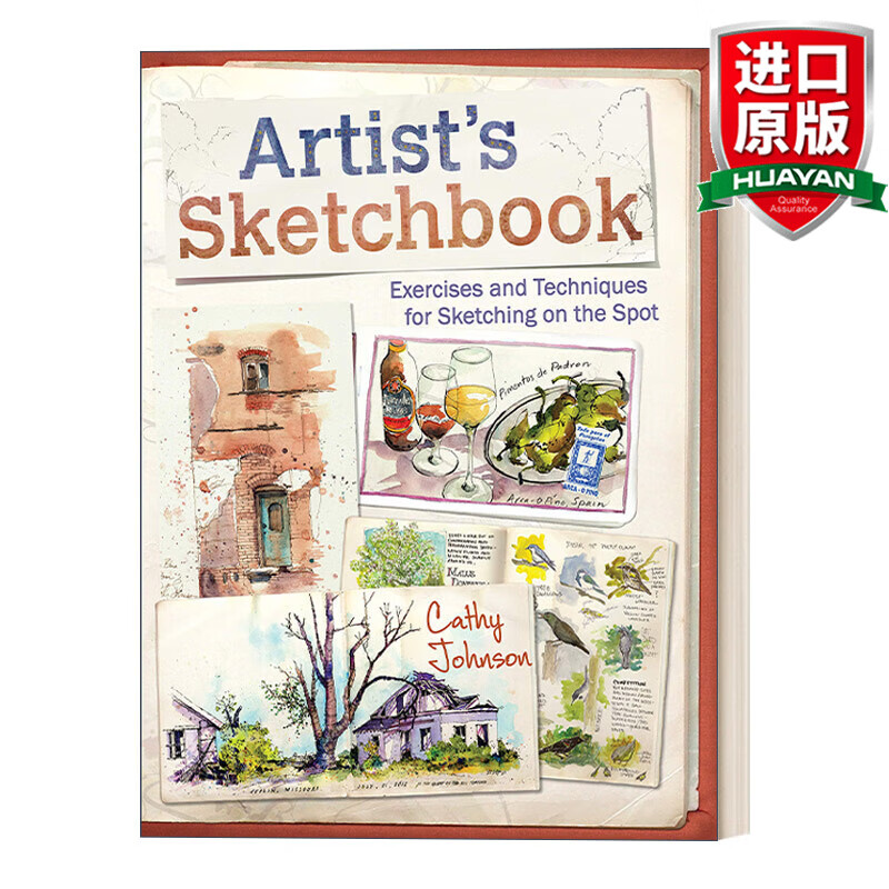 artists sketchbk 英文原版 艺术家的速写本:绘画练习和技巧,现场