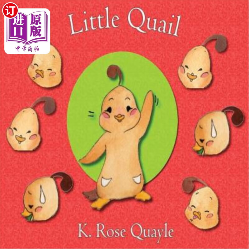 海外直订little quail little quail and friends book one 小鹌鹑