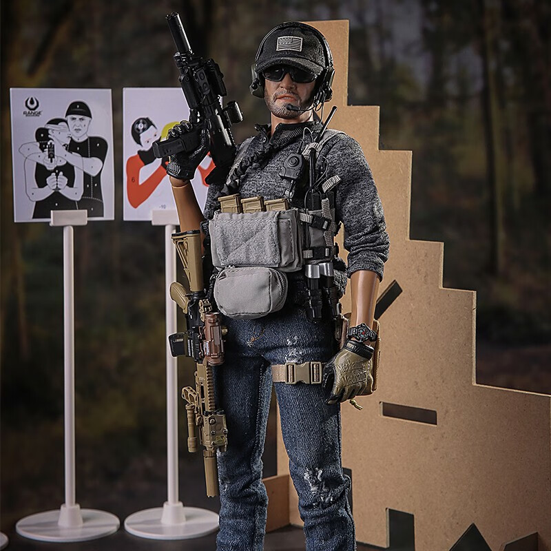 minitimes【现货】1/6兵人模型美军海豹突击队 m029关节可动手办兵人