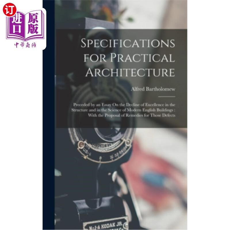 海外直订specifications for practical architecture: preceded by