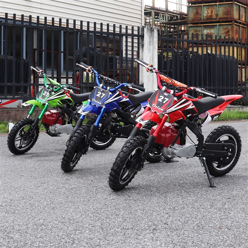 心遇儿童摩托小高赛两冲四冲49cc小越野摩托车可骑山地赛车小摩托
