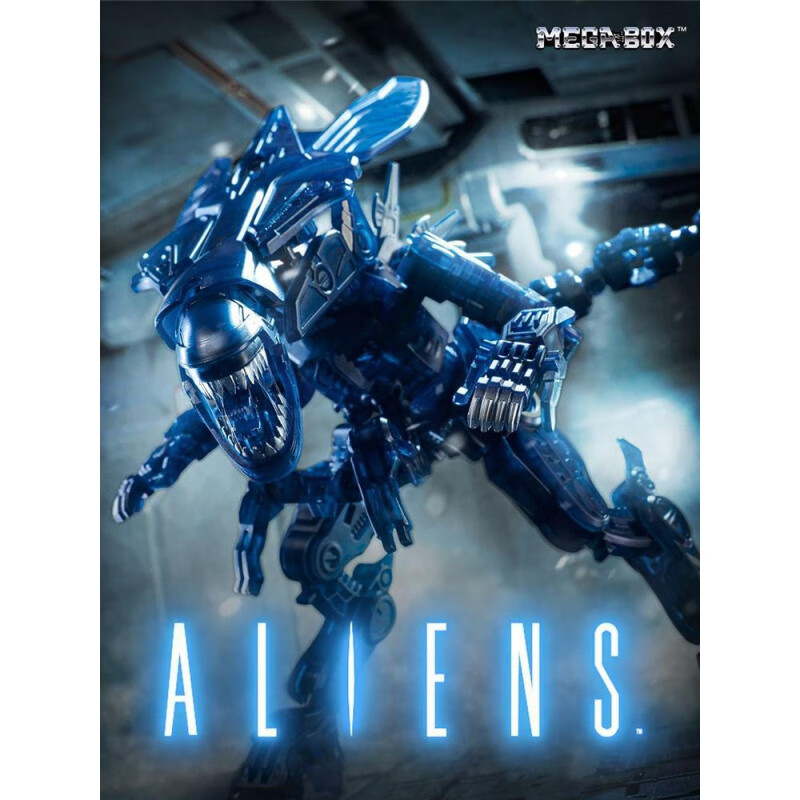 52toys现货52toys猛兽匣匣异形母后皇后潮玩拼装变形玩具礼