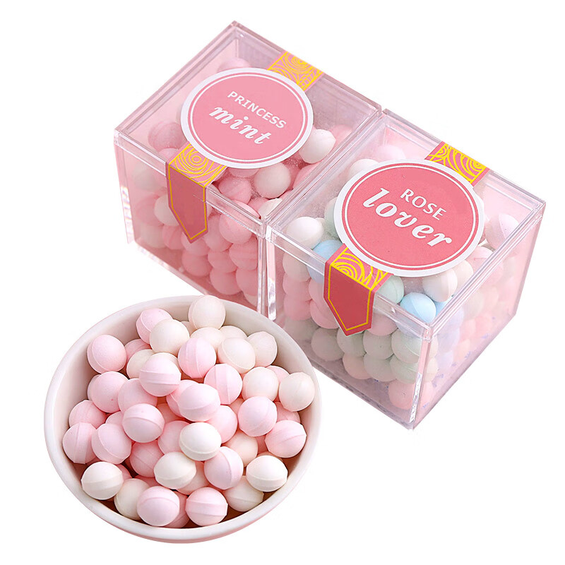 薄荷50颗接吻清新口气糖果润喉便携糖果/巧克力