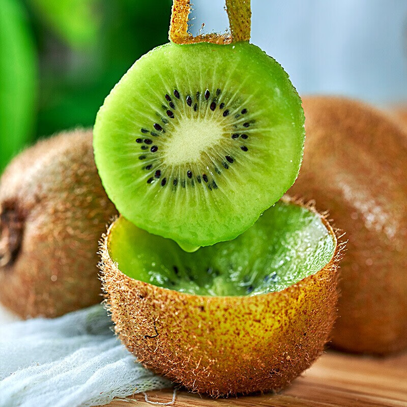 【京东速运】陕西绿果猕猴桃大果单果90g-110g 2.5斤/4.