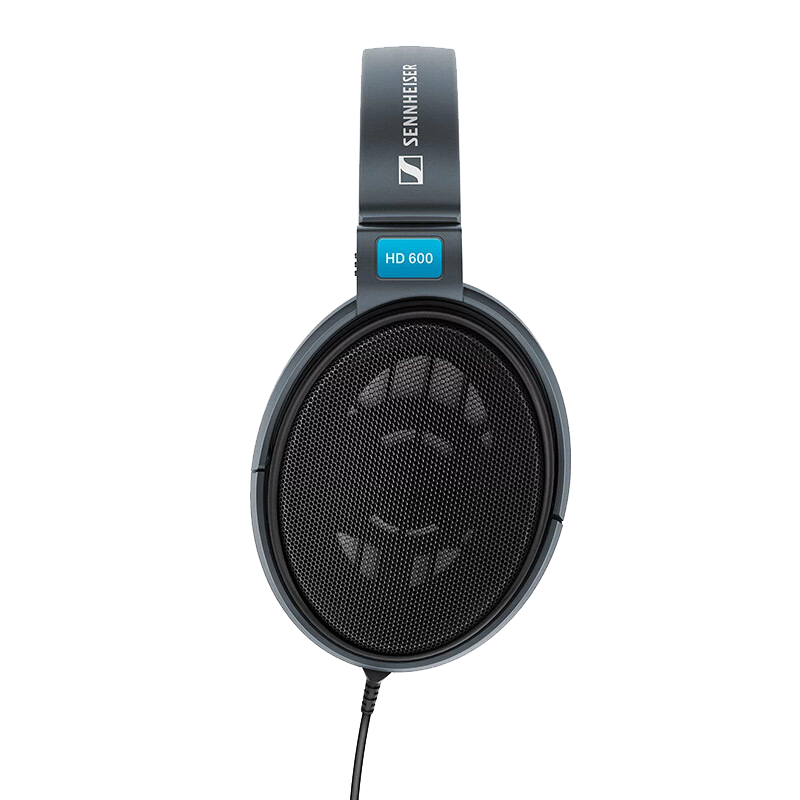 SENNHEISER 森海塞尔 HD600 耳罩式头戴式动圈有线耳机 黑色 6.3mm