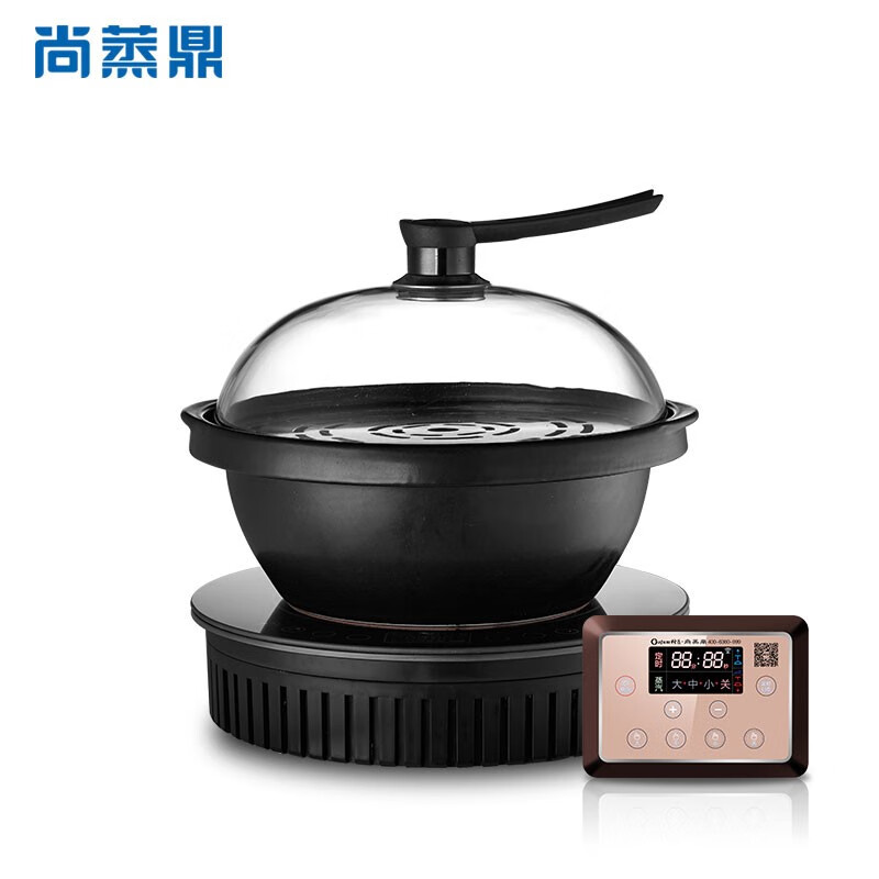 尚蒸鼎 电蒸锅家用多功能蒸汽火锅海鲜桑拿多用途台嵌式多层大容量