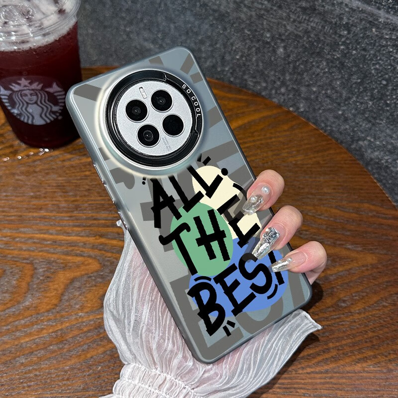 【透黑-英文-万事如意a38】 华为mate50