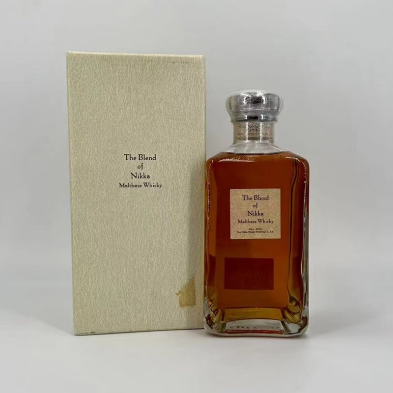 余市(nikka yoichi)日本进口洋酒单一麦芽威士忌 一甲四角瓶660ml