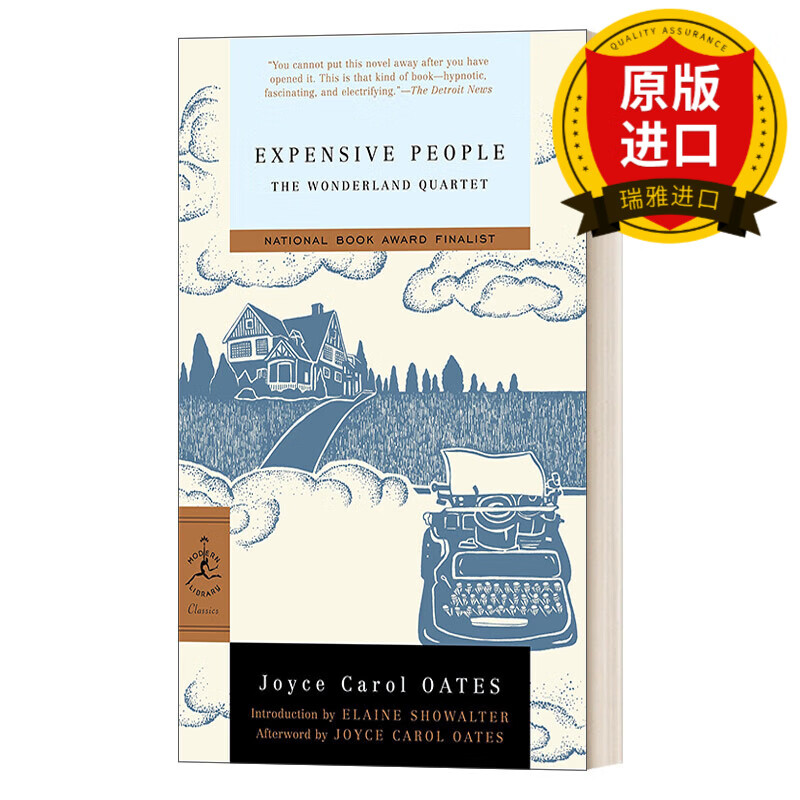 英文原版 expensive people 奢侈的人们 兰登书屋现代图书馆 joyce