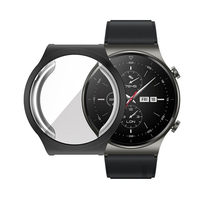 华为gt2pro/gt2保时捷-全包保护壳黑色