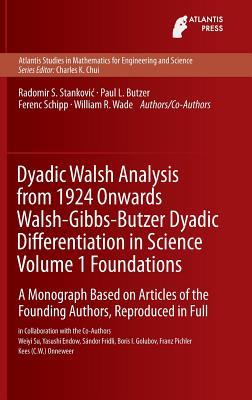 预订dyadic walsh analysis from 1924 onwards walsh-gi