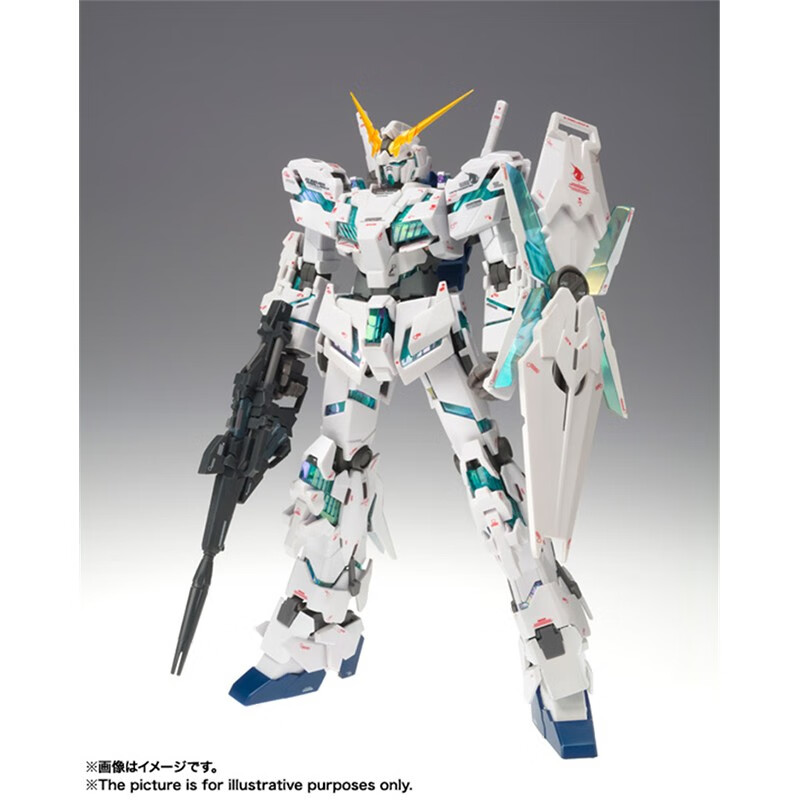 bandai万代 fix超合金高达模型玩具 飞翼白雪姬 18cm 独角兽觉醒形态