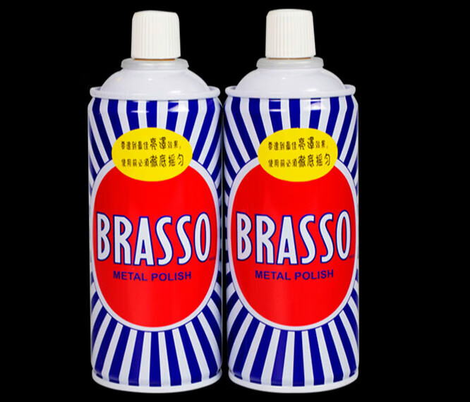 巴素擦铜水brasso去除铜锈擦亮抛光翻新400ml金属擦亮