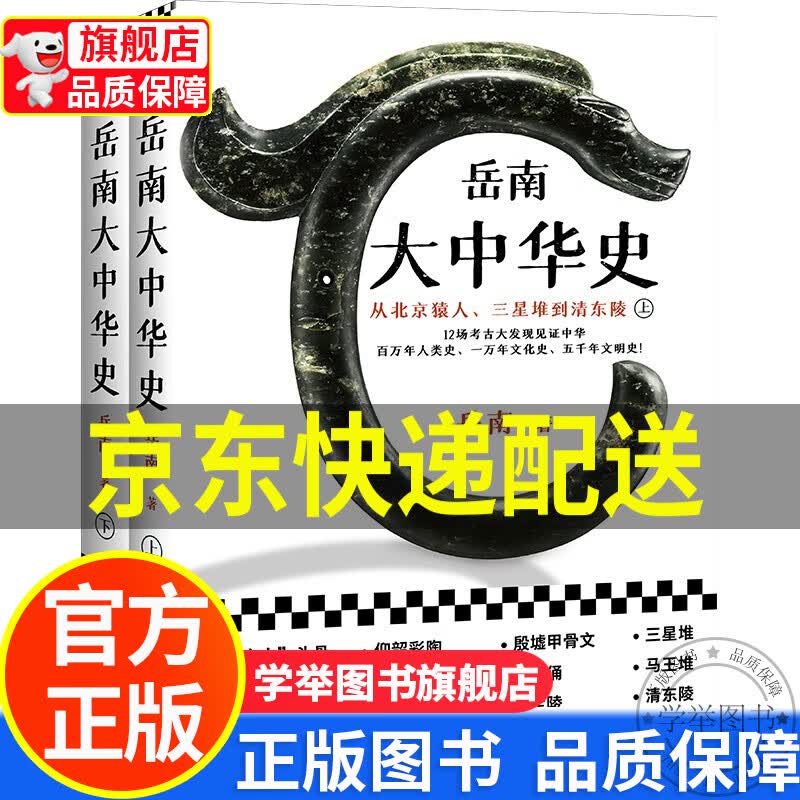 【旗舰店正版】可选】知行合一王阳明大全集（全5册）（樊登推荐！百万读者了解王阳明心学的书，度阴山经典力作！） 岳南大中华史(全2册)