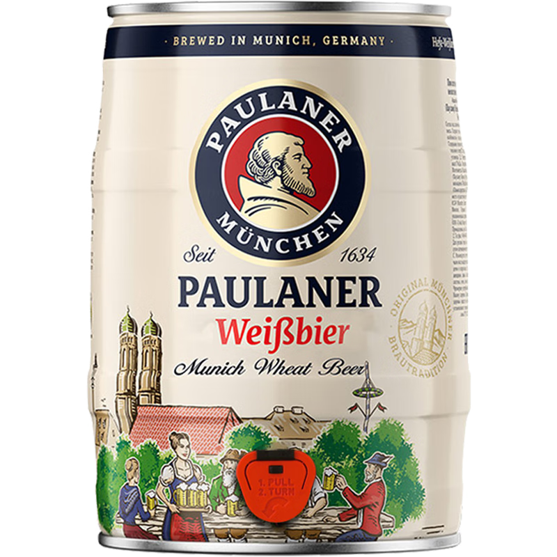 PAULANER 保拉纳 小麦白啤酒 5L