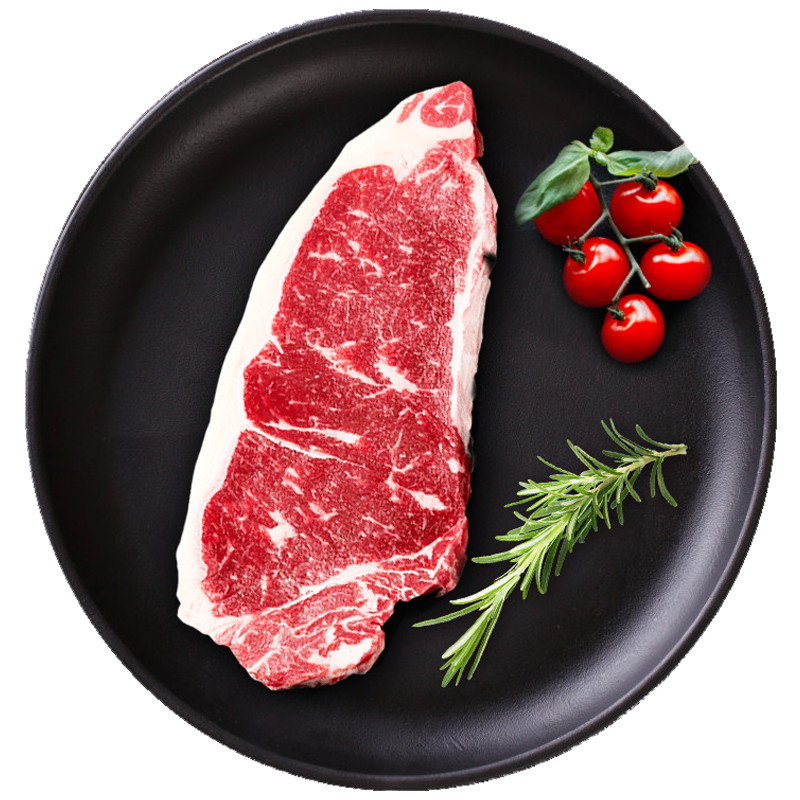 原切西冷眼肉牛排贴体包装家用新鲜非腌制130克/片 十六总 西冷牛排
