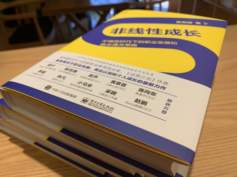 非线性成长——不确定时代下的职业发展和商业通关策略（精装版）详情图