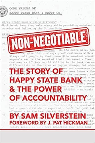 预订 non-negotiable: the story of happy state bank & the power o