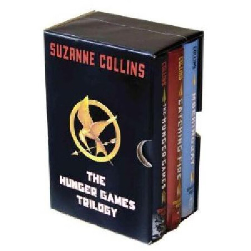 预售 英文原版 饥饿游戏三部曲 The Hunger Games Trilogy 1-3册 电影