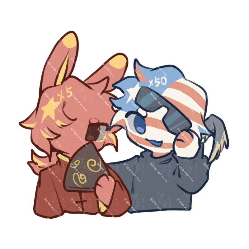 逸星熊ch国拟周边 countryhumans国拟ch瓷美俄南同人周边镭射钥匙扣