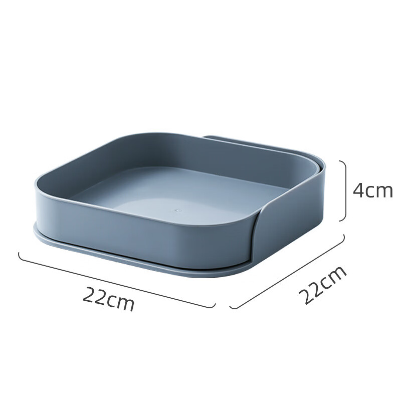 硕普(supple)厨房旋转置物架 多功能可旋转调料架加厚调料盒调料瓶