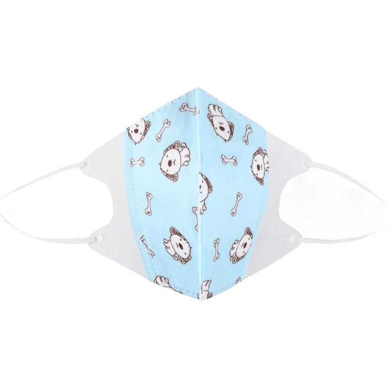 忆爱婴儿口罩春季防风防花粉立体宝宝男童小孩口罩婴幼儿防尘透气儿童 男宝5片装 （0-3岁）颜色随机