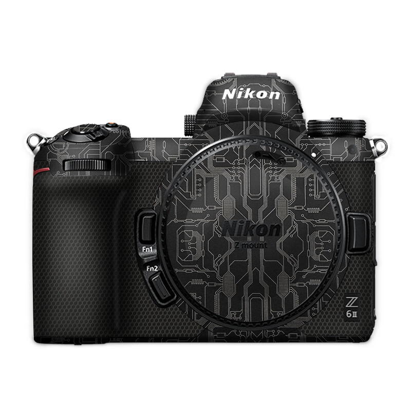 美本堂 适用于尼康Z62/Z72相机保护贴膜nikonZ6II贴纸迷彩磨砂z6二代3M 电路暗金