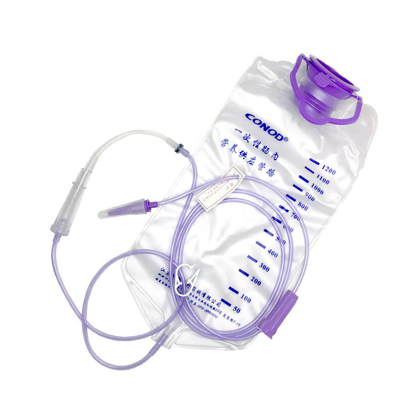一次性肠内营养袋供应管路流食袋鼻饲袋肠内营养液喂食袋营养泵胃 10