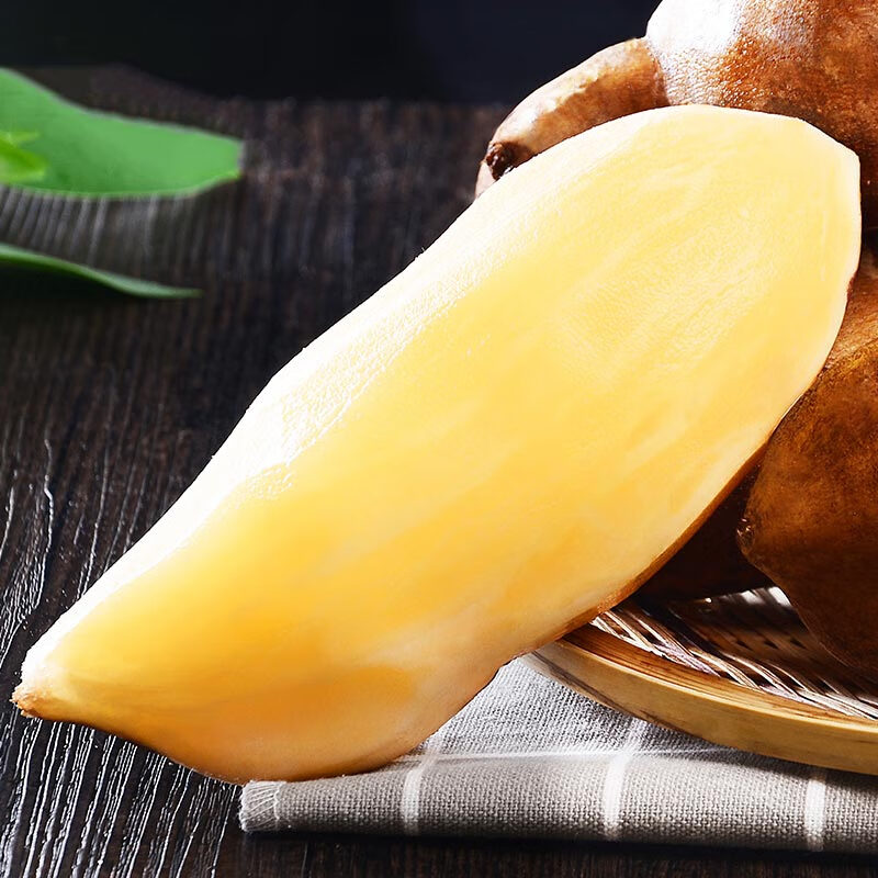 金百粟云南天山雪莲果 当季水果新鲜低糖水果现挖现发黄心大果整箱 净重5斤【脆嫩爽口】气柱包装