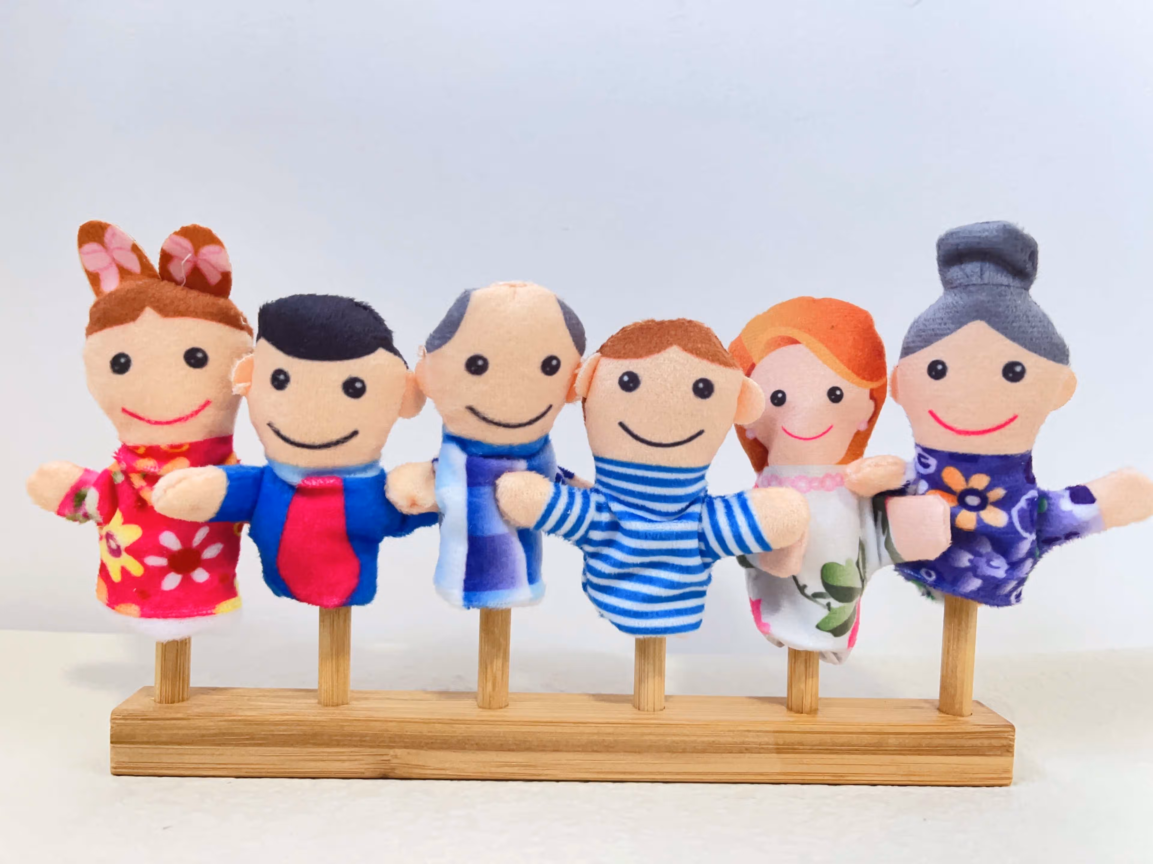 梦不落十二生肖手指玩偶剧场表演道具小动物指偶玩具幼儿园宝宝安抚