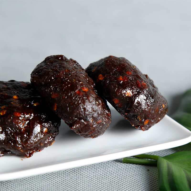 依夫江西上饶特产豆豉果特产农家手工自制酱果咸辣甜辣下饭小菜 香辣