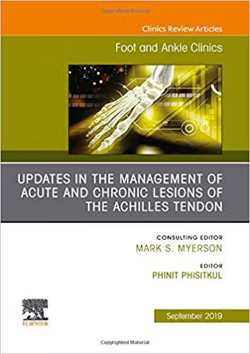 management of acute and chronic lesions of the achilles tendon