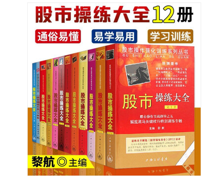 12本十二本齐全套 股市操练大全（1-10册+习题集 全套共12册）黎航 股市操作股票书籍